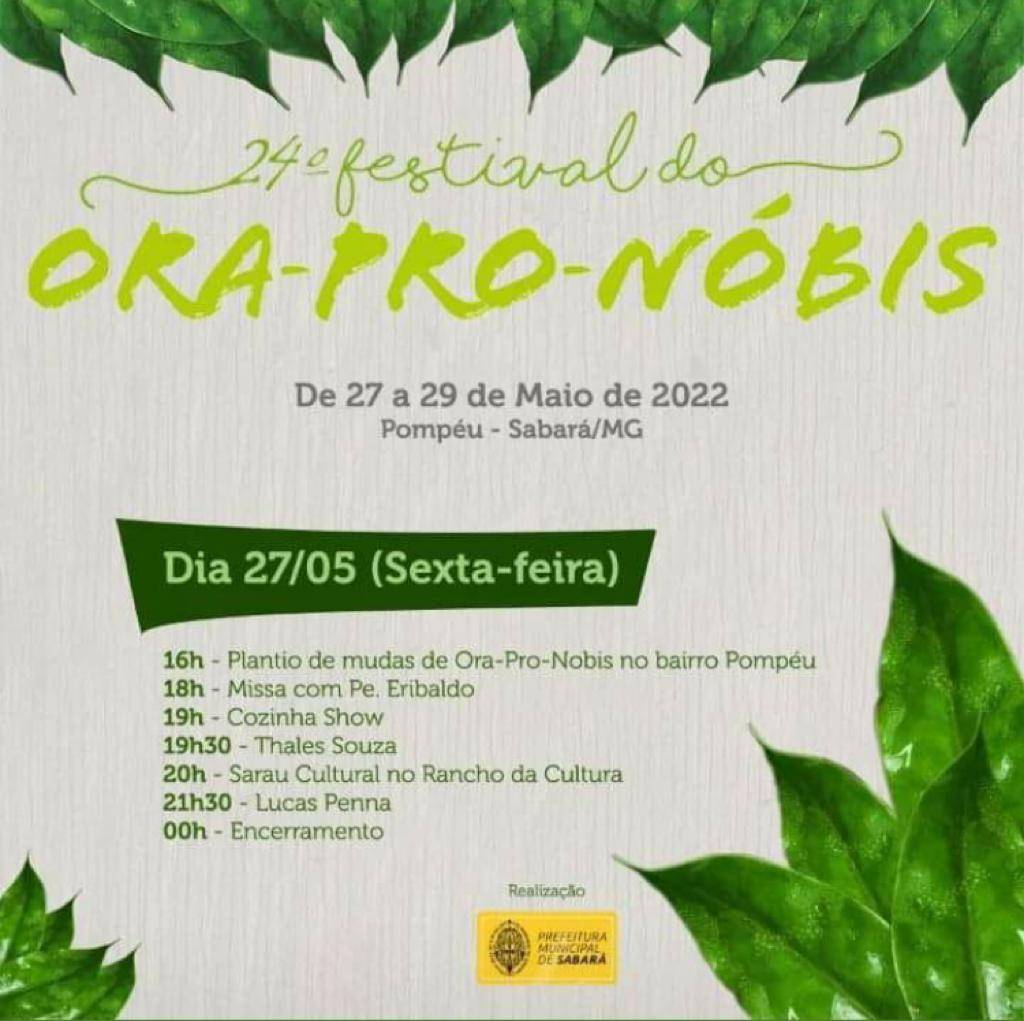 24 festival do ora pro nobis